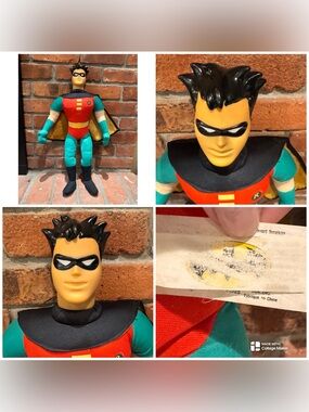 1998 Play by Play plush Robin action figure from Batman